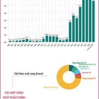 (Interactive) Thương mại song phương Việt Nam - Kuwait