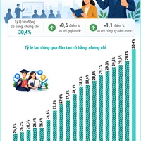 (Interactive) Quý III/2026: Chất lượng nguồn nhân lực ngày càng được cải thiện