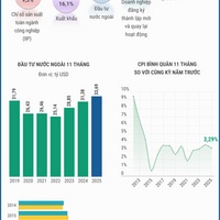 (Interactive) 11 tháng năm 2025: Kinh tế Việt Nam duy trì xu hướng tích cực